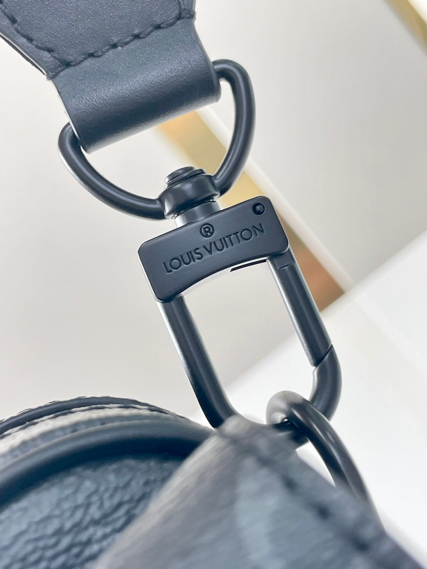 STEAMER 24 EN TOILE ECLIPSE MONOGRAMME NOIRE