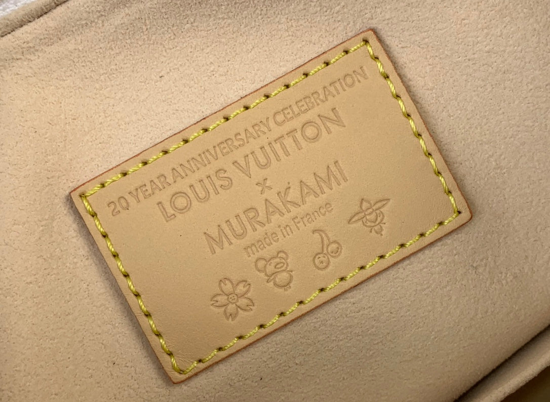 LV X TM SPEEDY BANDOULIERE 25CM TOILE MONOGRAMME MULTICOLORE BLANCHE