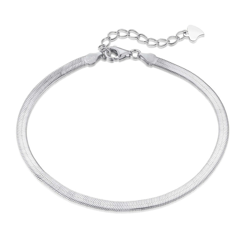 [HOT]Flat Snake Bone Chain Blade Necklace