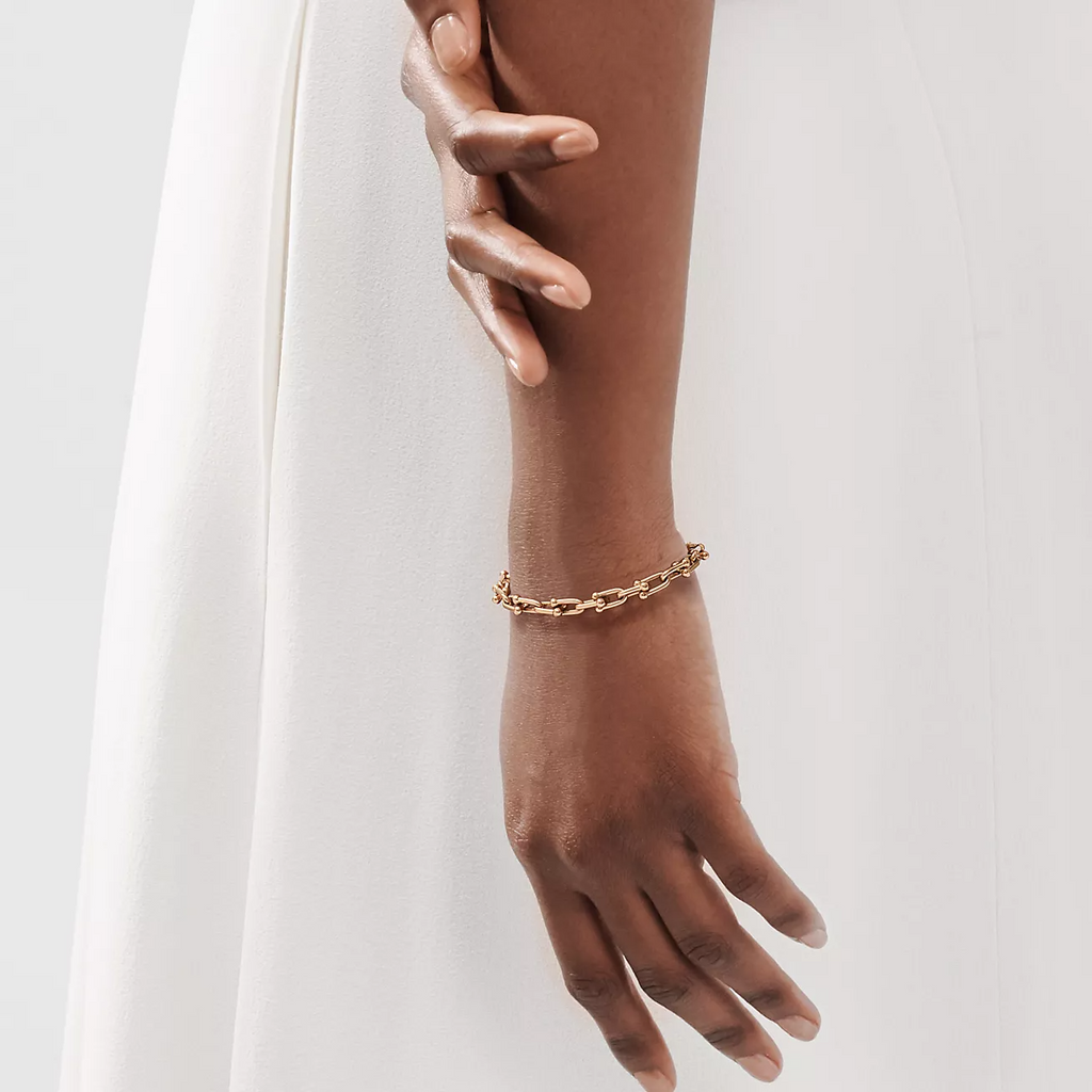 HARDWEAR SMALL LINK 26 MOTIF ROSE GOLD BRACELET