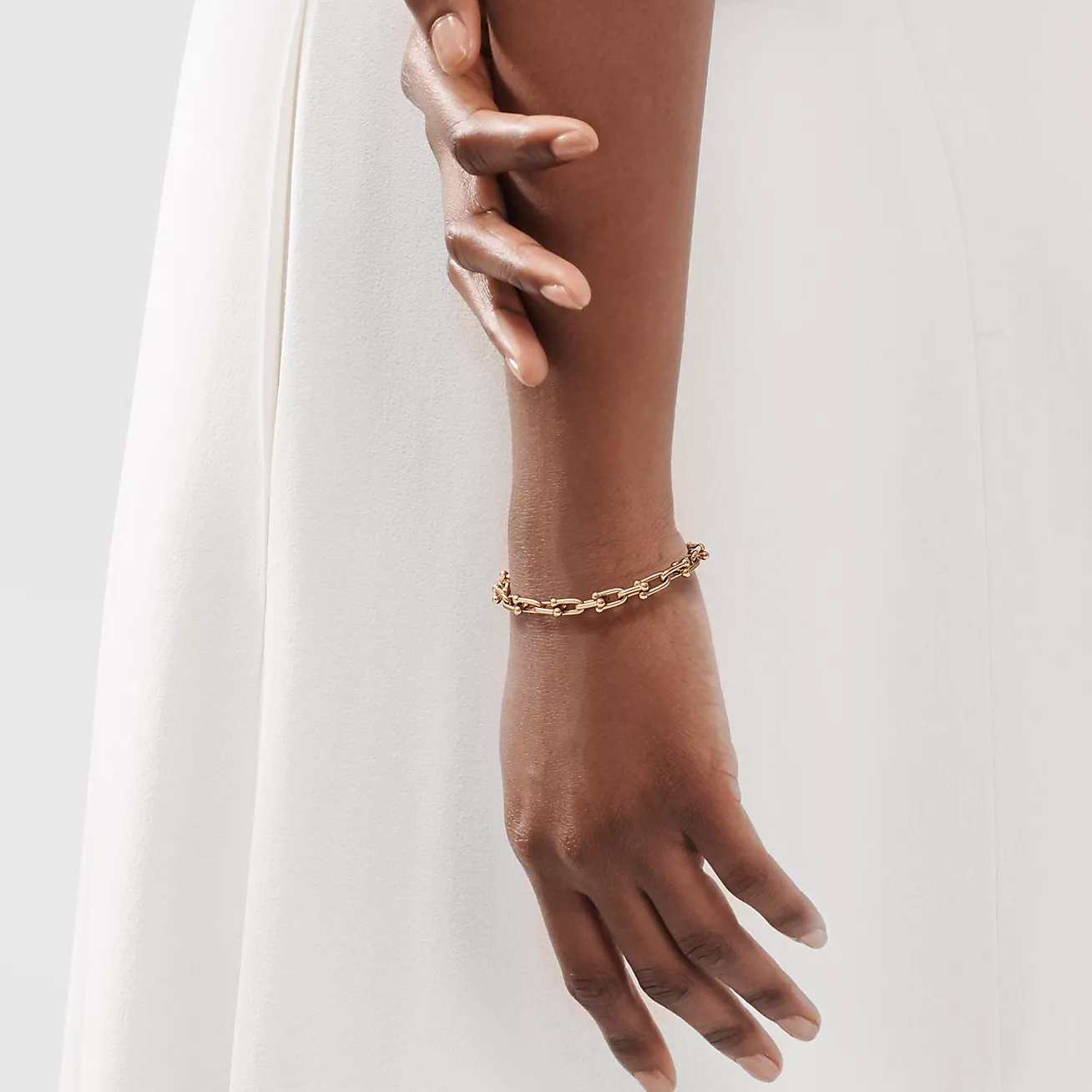 HARDWEAR SMALL LINK 26 MOTIF ROSE GOLD BRACELET