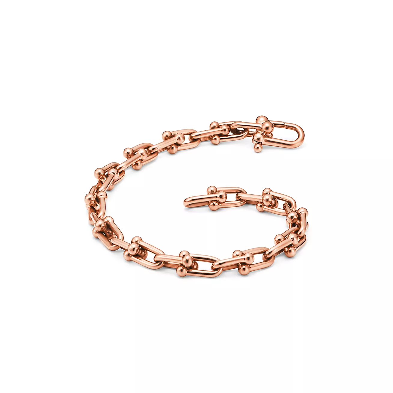 HARDWEAR SMALL LINK 26 MOTIF ROSE GOLD BRACELET