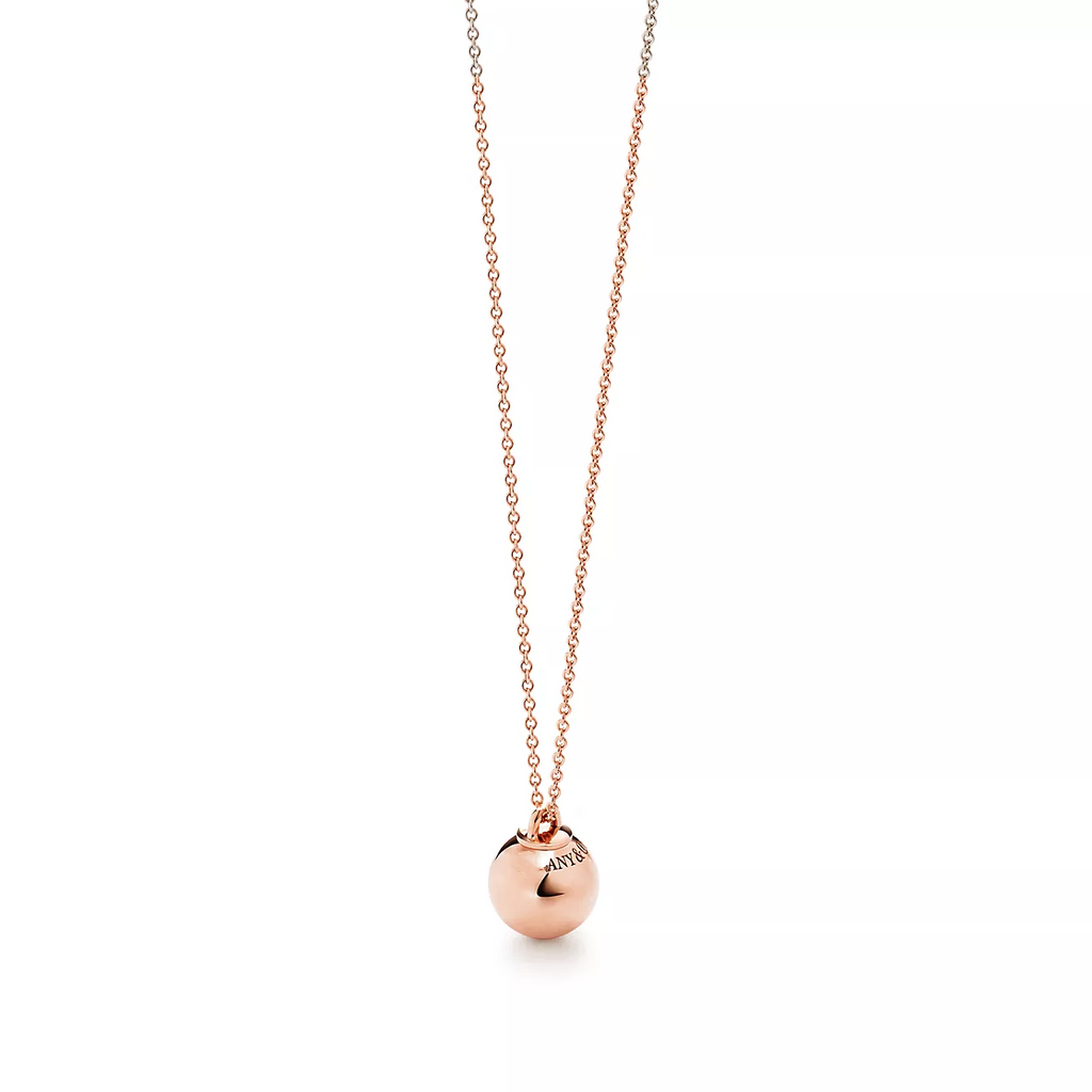 BALL PENDANT 12.75MM NECKLACE