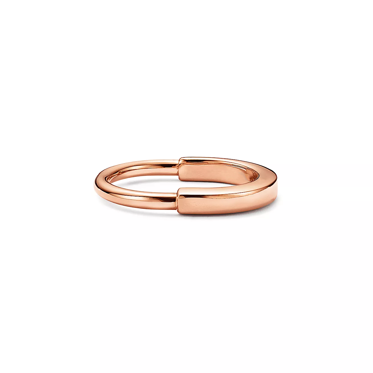 LOCK RING ROSE GOLD