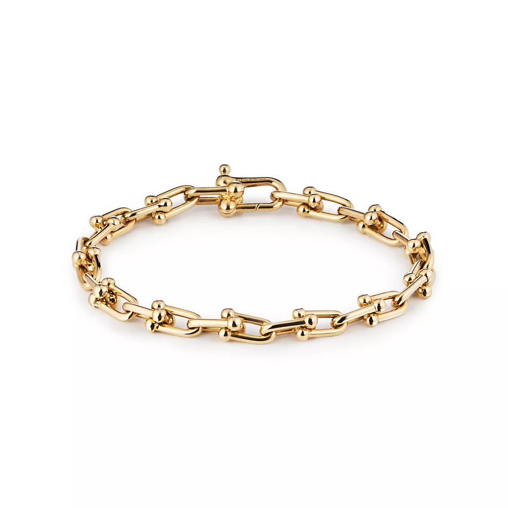 BRACELET EN OR À PETITS MAILLONS 26 MOTIFS HARDWEAR