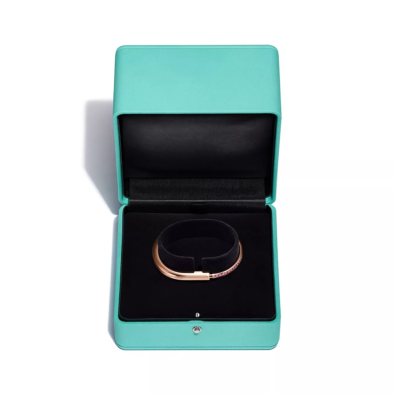 LOCK BRACELET ROSE DIAMOND ROSE GOLD