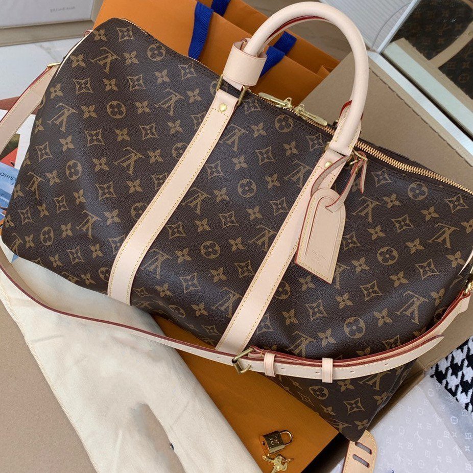 LV KEEPALL BANDOULIÈRE 45 TOILE MONOGRAMME