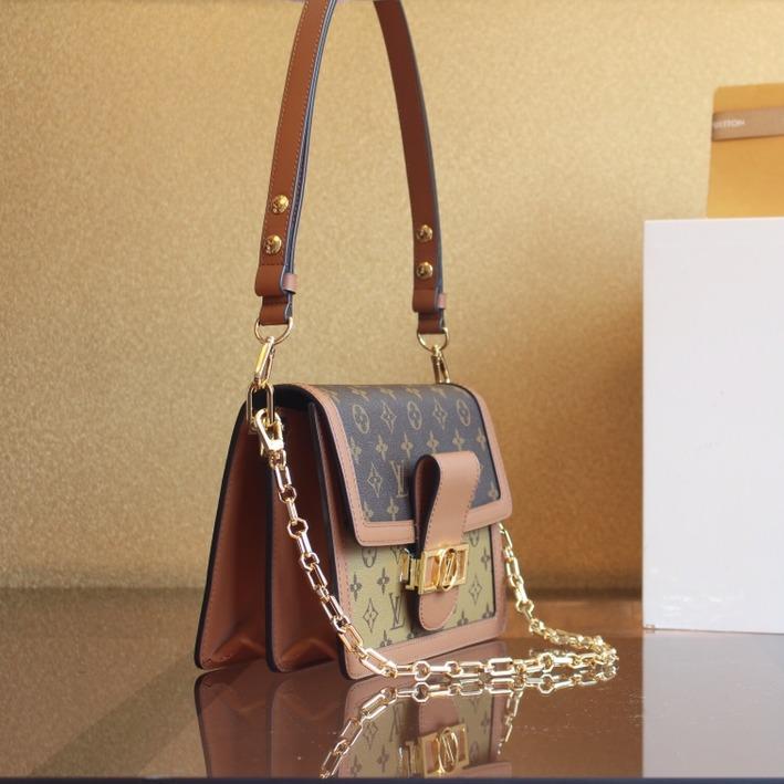 LV DAUPHINE MM 25 TOILE MONOGRAMME