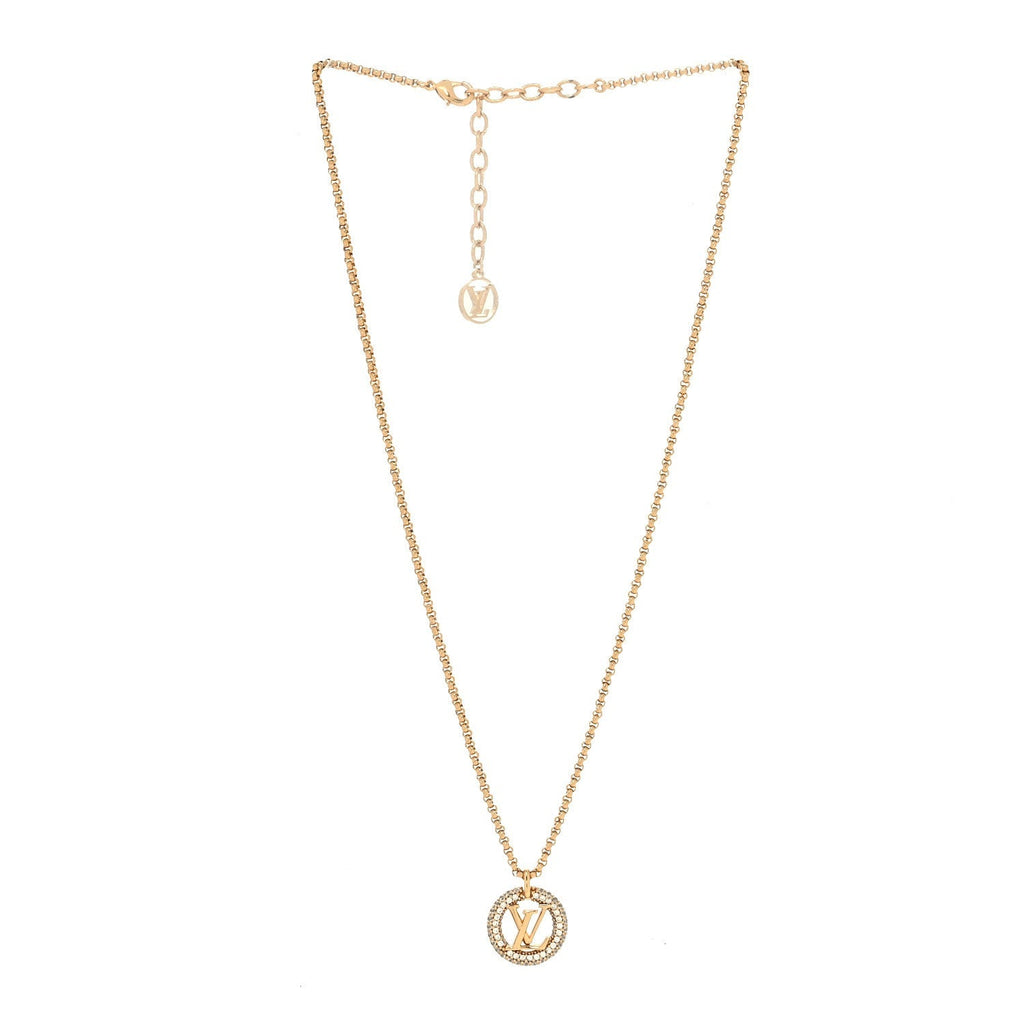 BY NIGHT DIAMOND PAVED NECKLACE