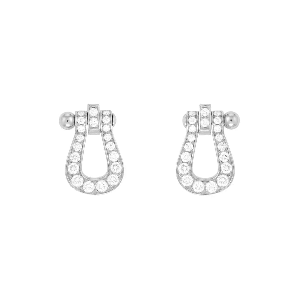 FORCE 10 FULL DIAMOND STUD EARRINGS MINI MODEL