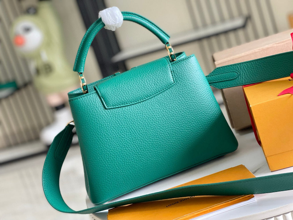 CAPUCINES MINI 21 MATÉRIEL VERT FONCÉ TAURILLON OR