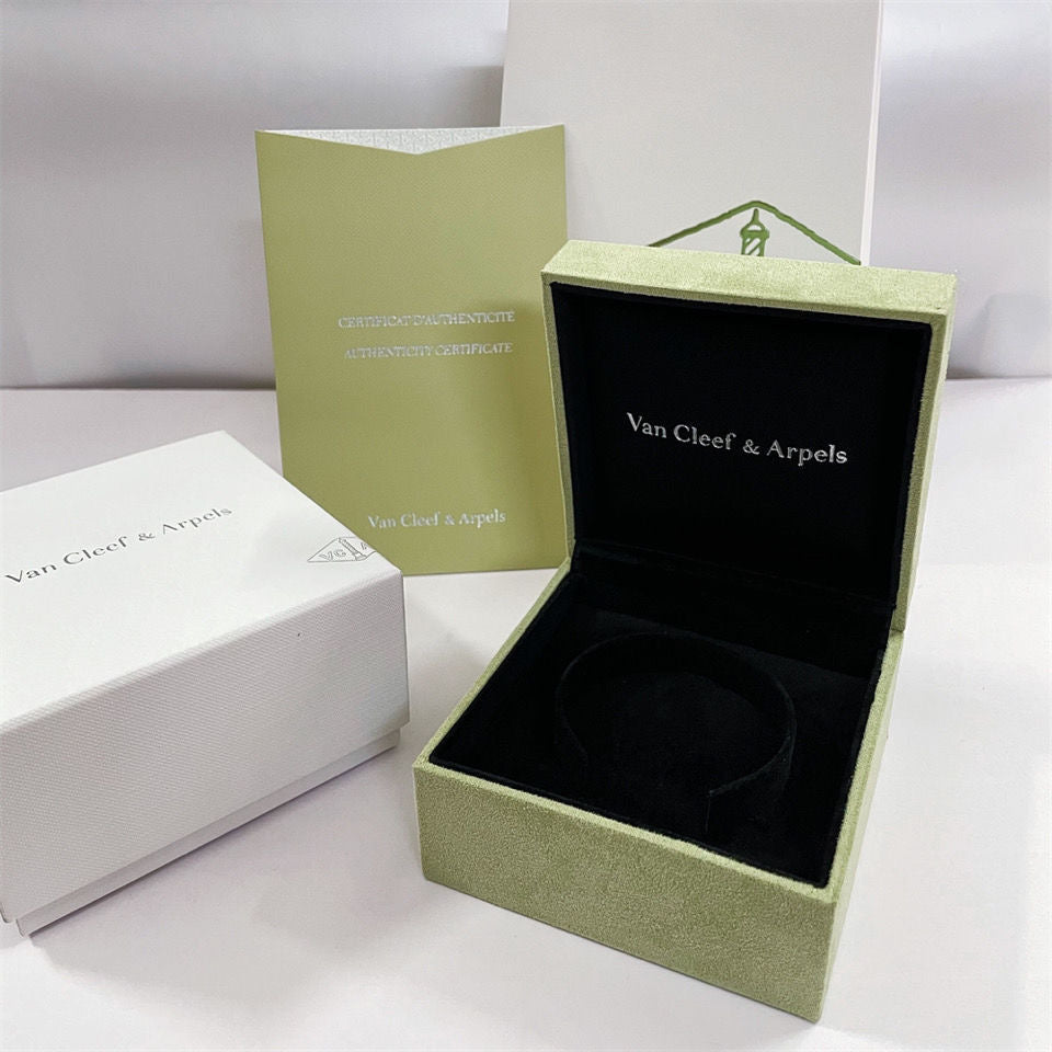 VA CLOVER BRACELET COLLIER BAGUE BOÎTE SAC CADEAU