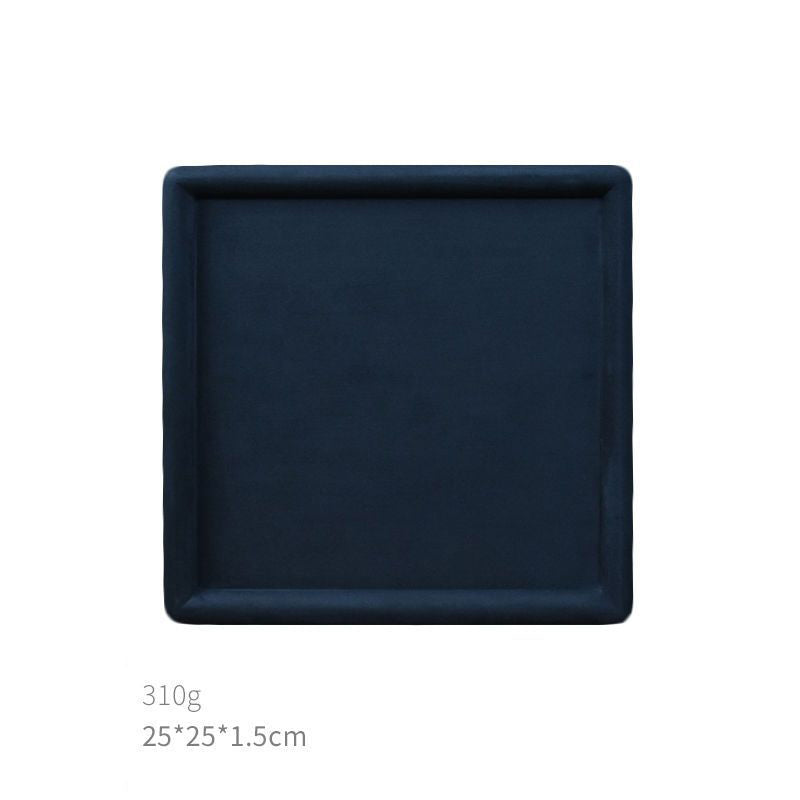 PLATEAU DE RANGEMENT ET DE PROTECTION POUR BIJOUX EN CACHEMIRE