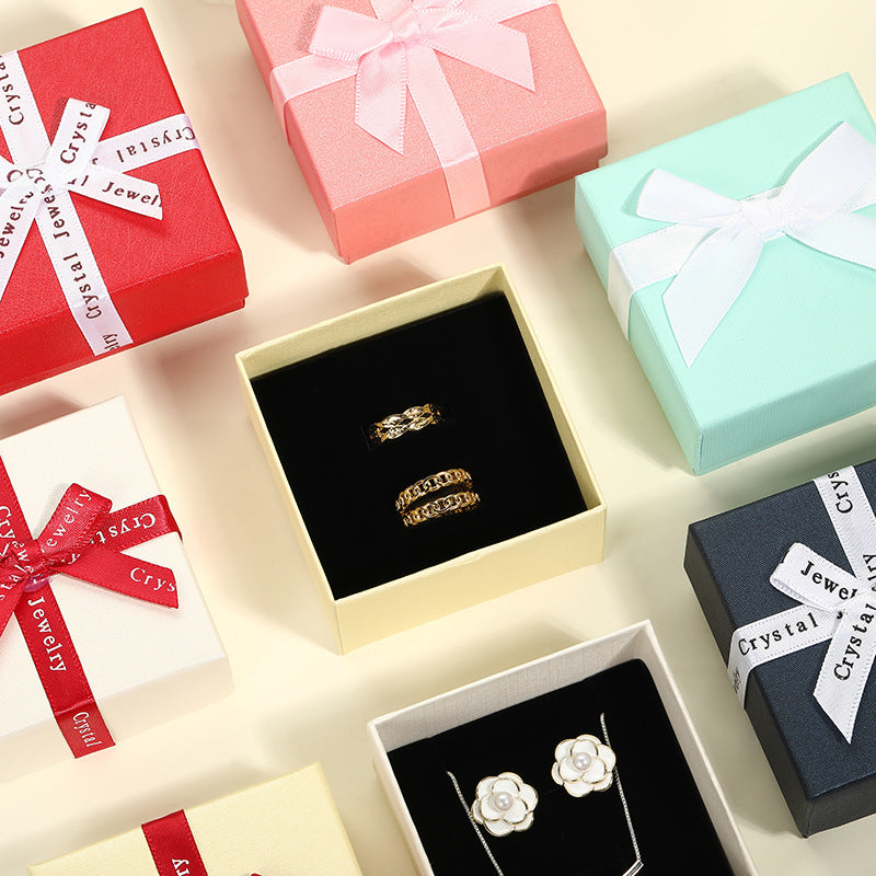 COFFRET À BIJOUX BOWKNOT COFFRET CADEAU (SANS LOGO)