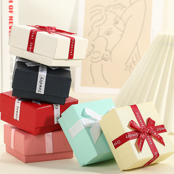 COFFRET À BIJOUX BOWKNOT COFFRET CADEAU (SANS LOGO)