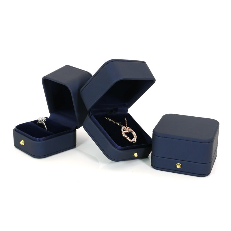 HIGH-GRADE PU LEATHER JEWELRY GIFT BOXÏ¼_O LOGO)