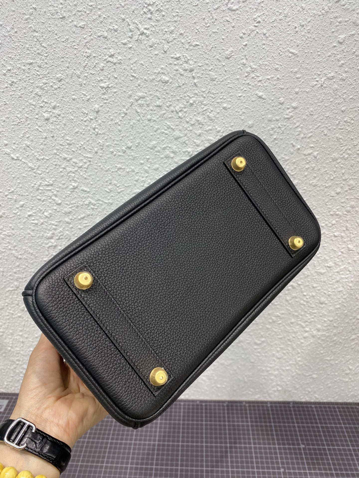 HM バーキン 30cm ブラック クロコダイル＆トゴレザー ゴールド金具