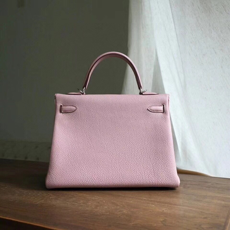 HM KELLY 28CM ROSE TOGO QUINCAILLERIE ARGENTÉE
