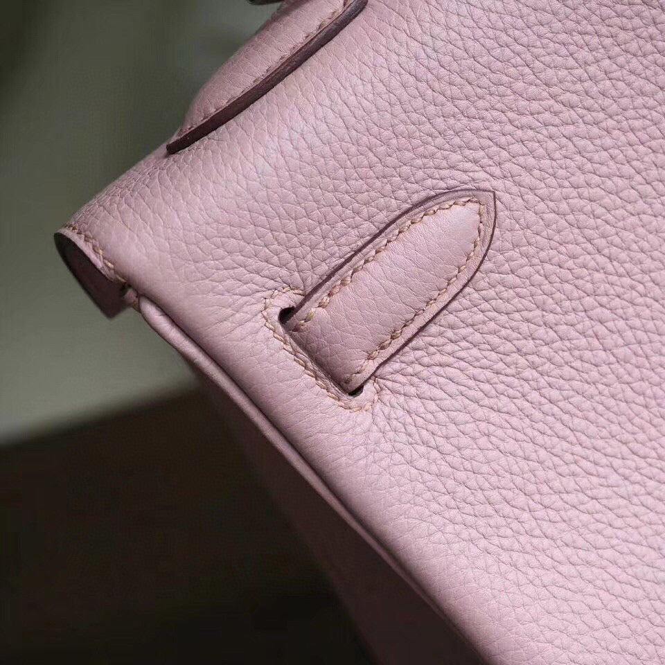 HM KELLY 28CM ROSE TOGO QUINCAILLERIE ARGENTÉE