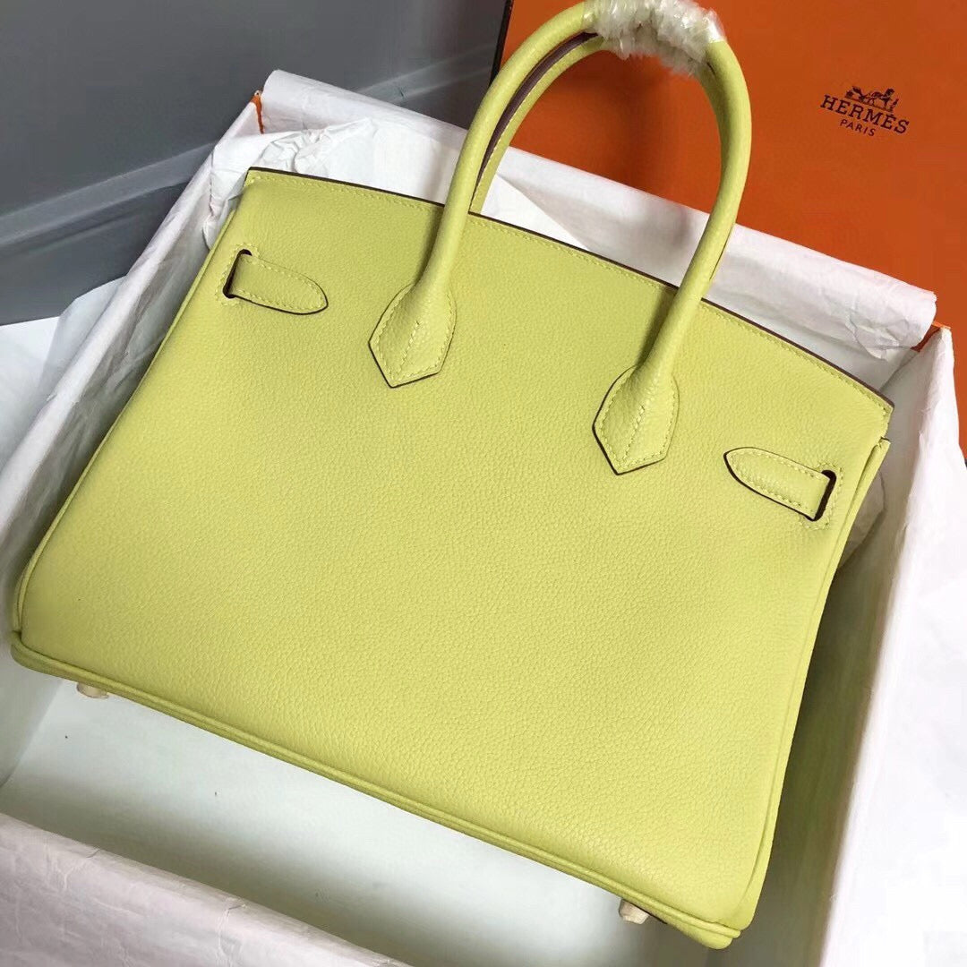 HM バーキン 25cm イエロー トゴレザー ゴールド金具