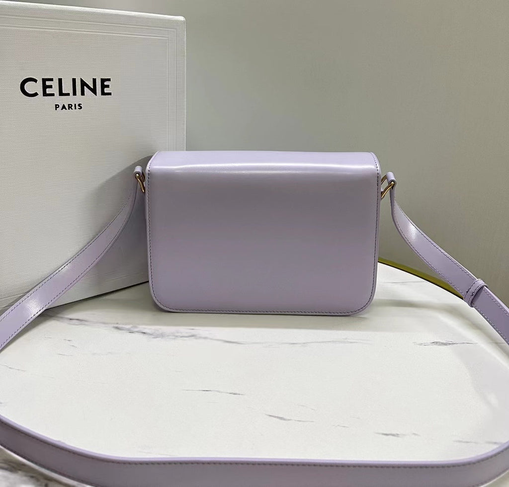 CLASSIQUE TRIOMPHE 22 LIGHT LILAC CALFSKIN