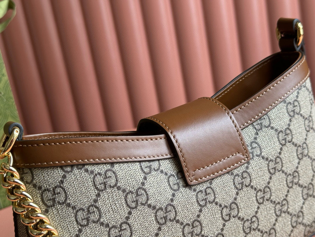 Petit sac bandoulière GG Supreme Cadenas 26 cm