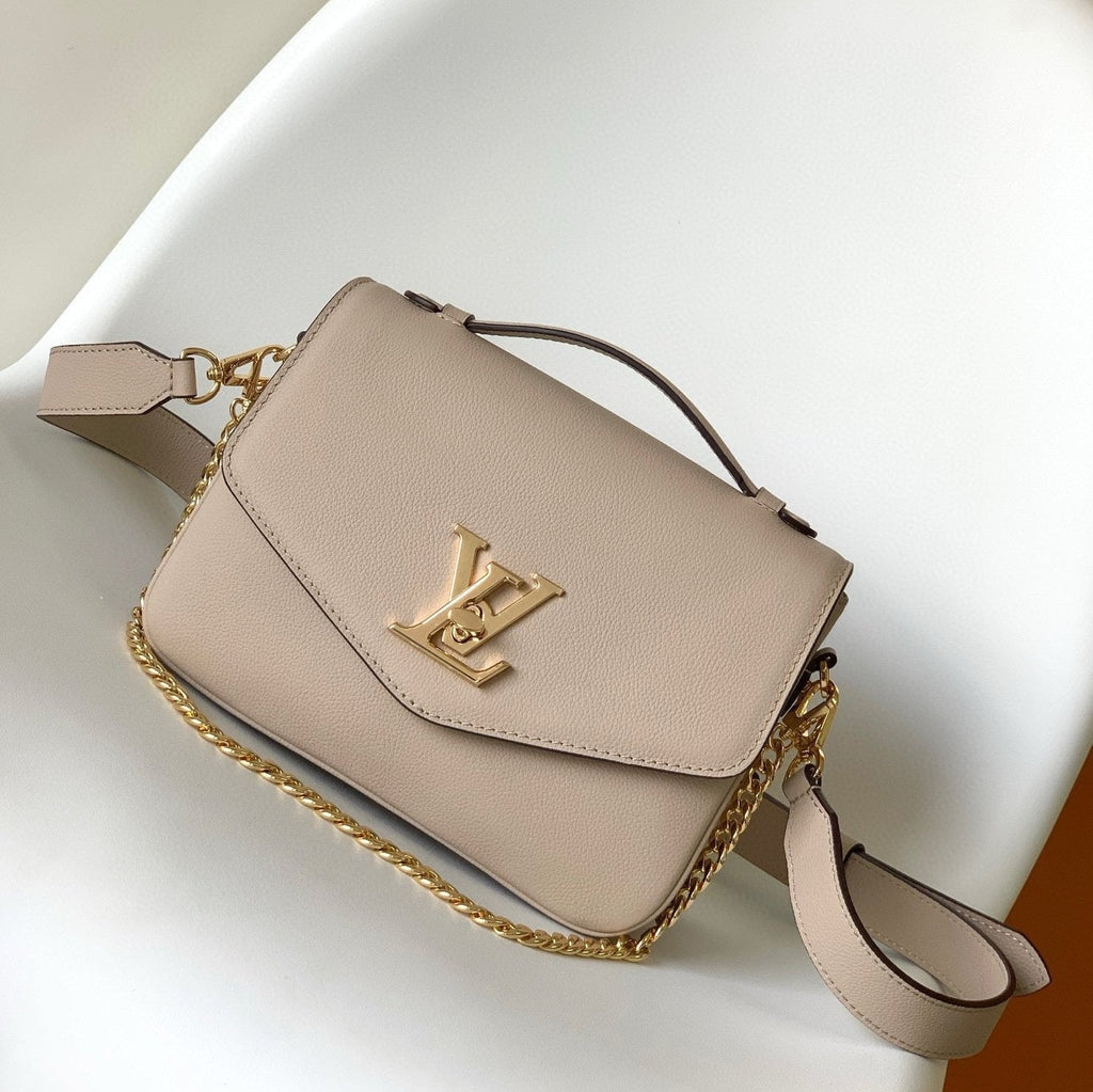 OXFORD LOCKME 22CM CUIR DE VEAU GREIGE 