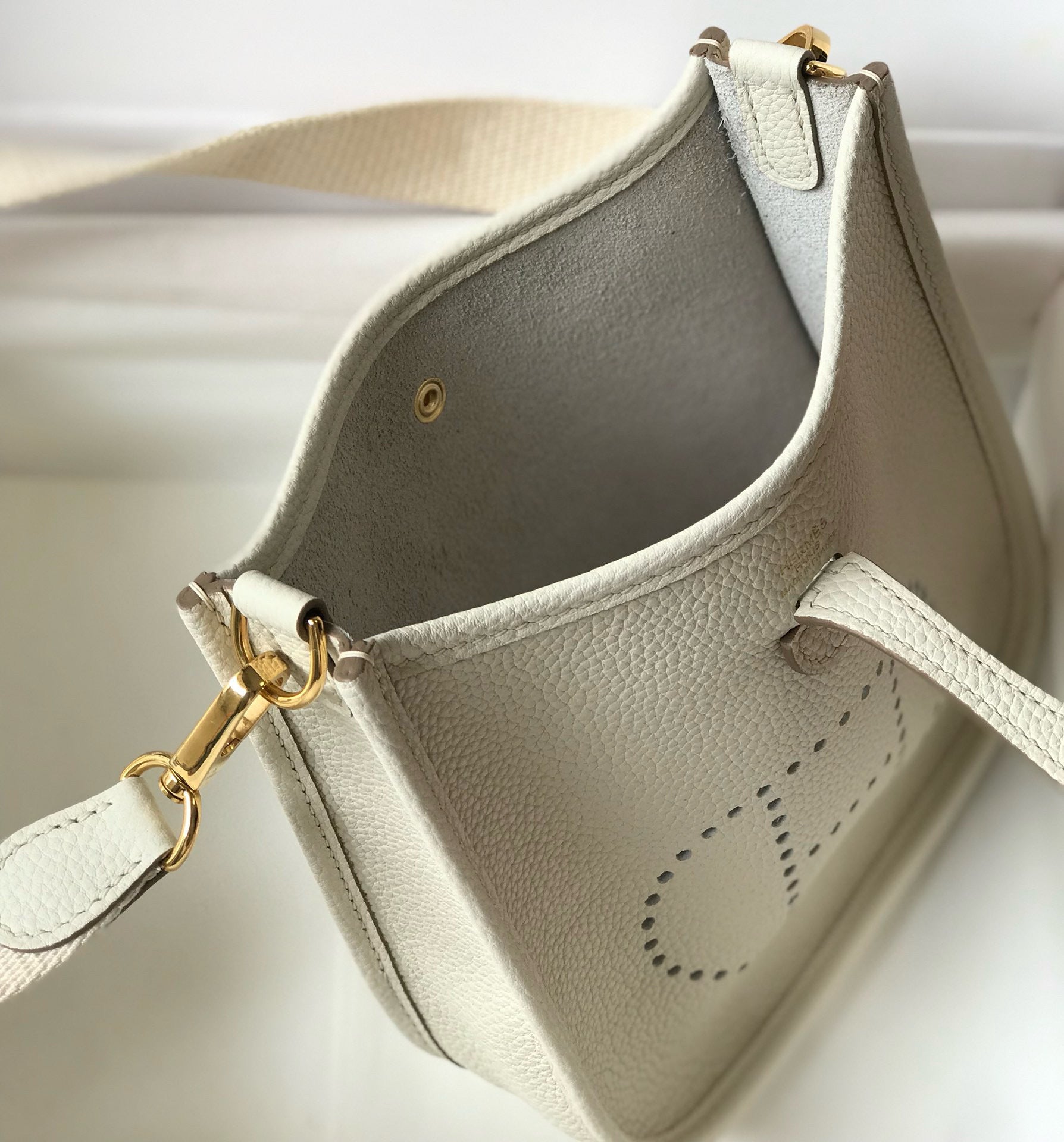SAC TOGO HM EVELYNE 18 BLANC LAITEUX