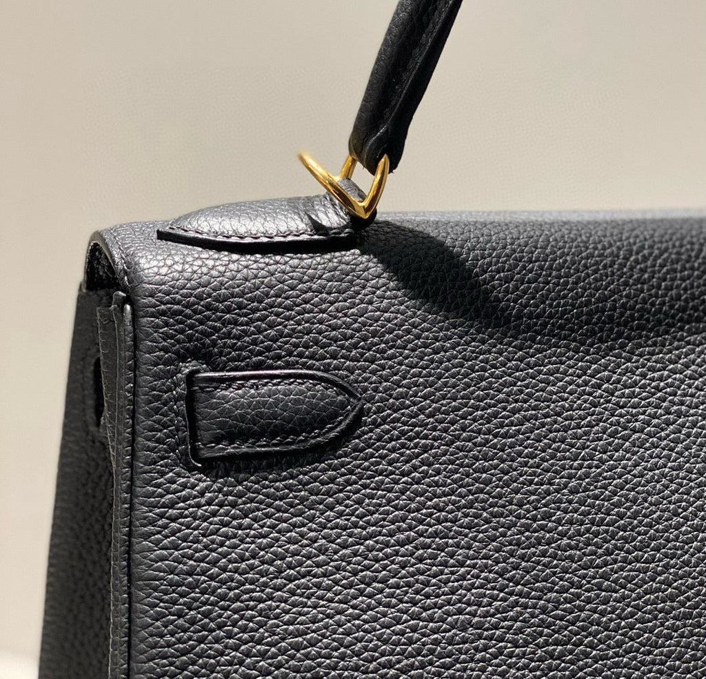 HM KELLY 25CM NOIR TOGO QUINCAILLERIE OR
