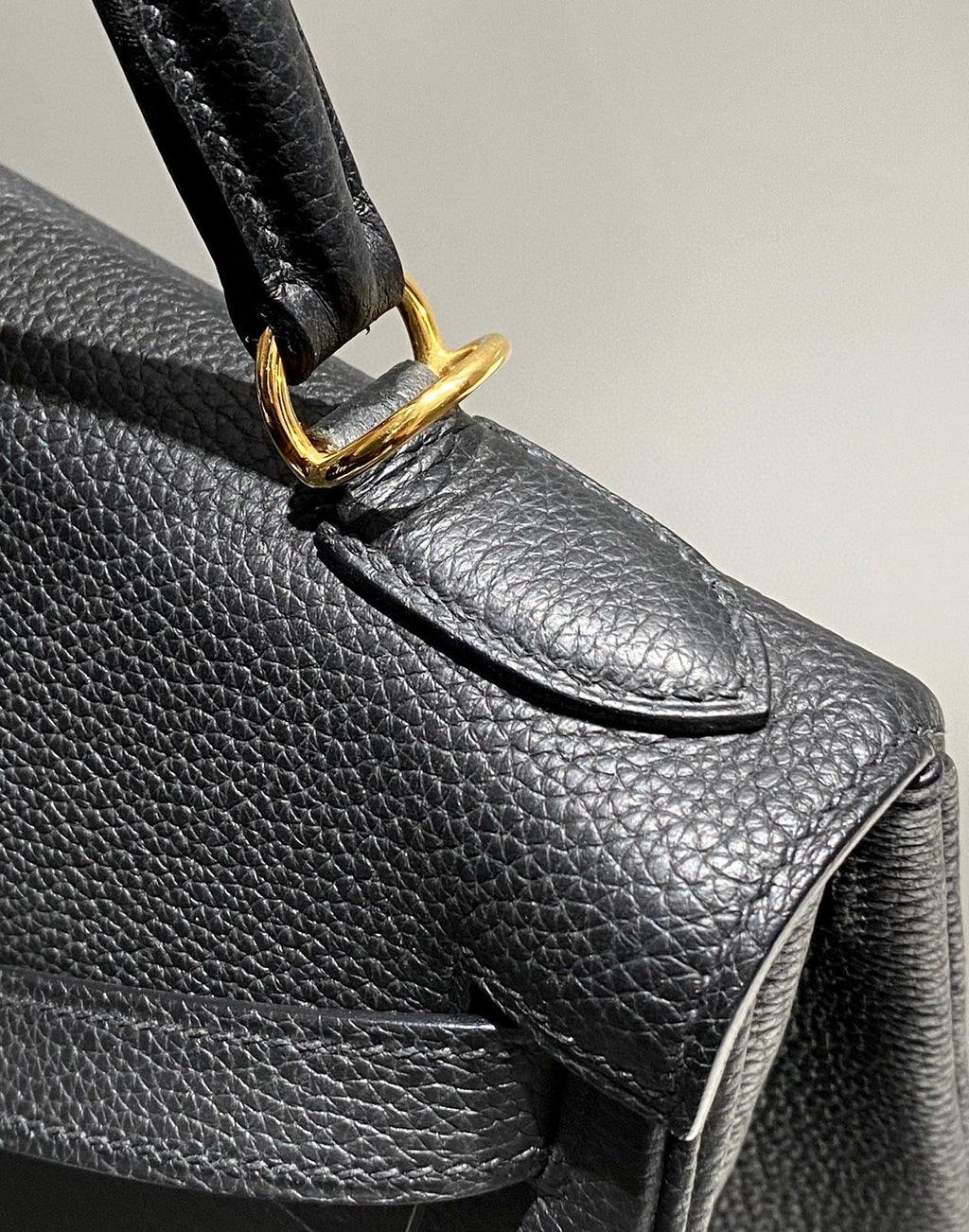 HM KELLY 25CM NOIR TOGO QUINCAILLERIE OR