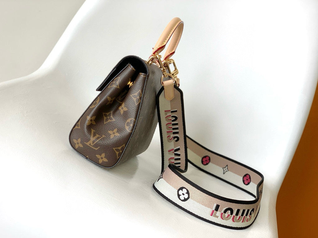 CLUNY MINI 20CM MONOGRAM COASTED CANVAS