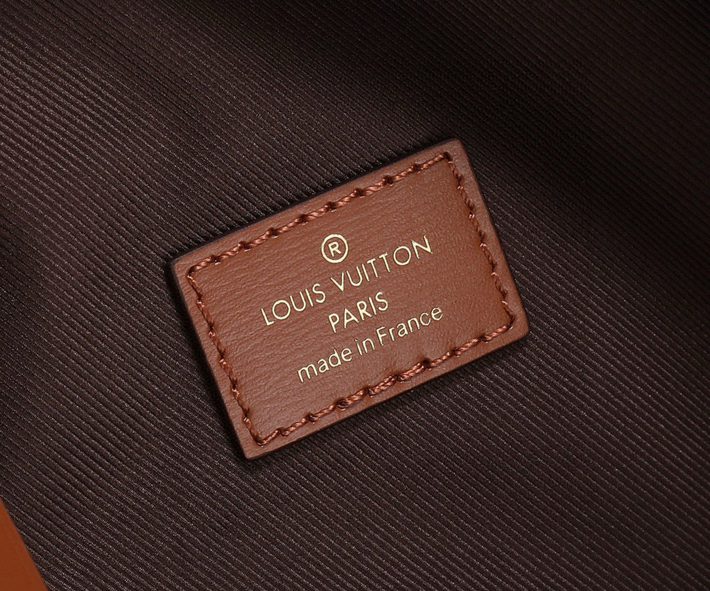SAC HOBO LOOP LV 38 CM EN TOILE MONOGRAMME MARRON