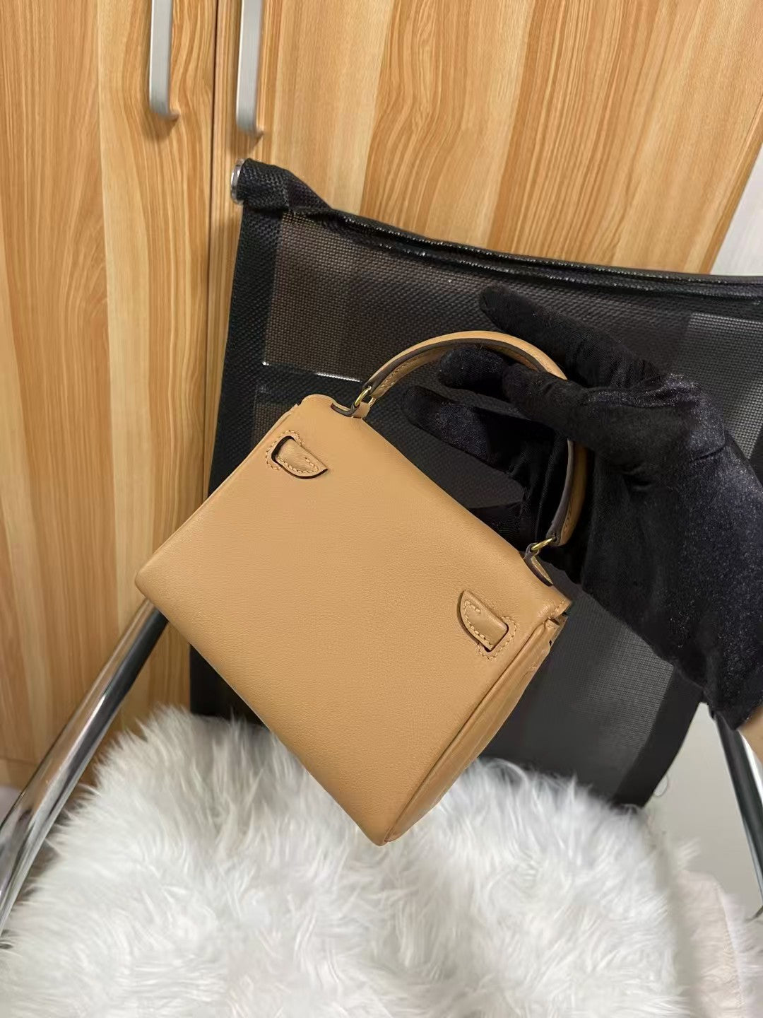 POUPÉE HM KELLY 16CM CUIR GULLIVER DORÉ