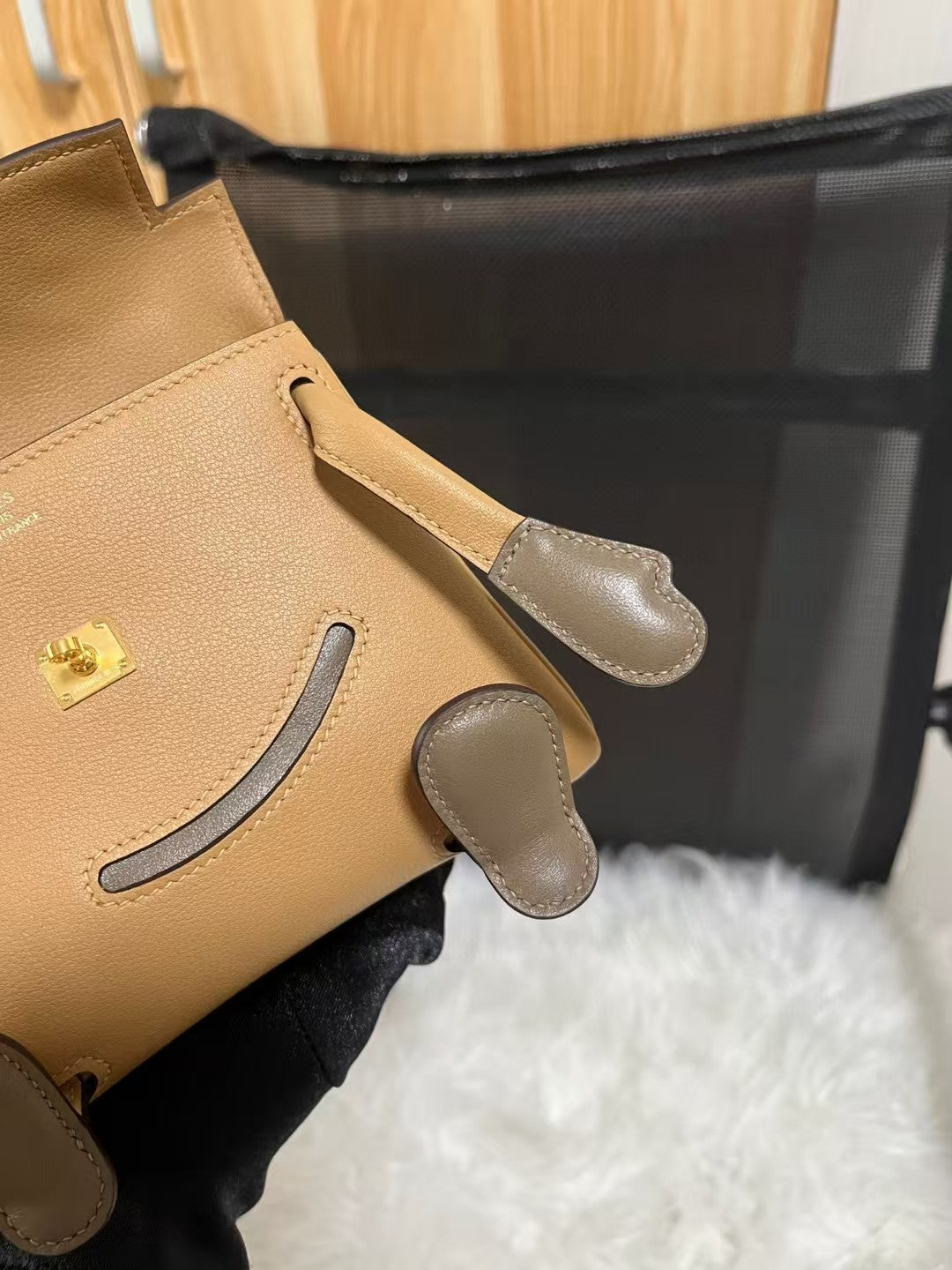 POUPÉE HM KELLY 16CM CUIR GULLIVER DORÉ