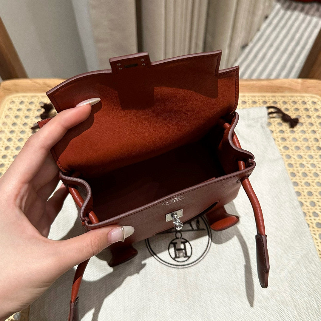 POUPÉE HM KELLY 16CM CUIR GULLIVER BORDEAUX