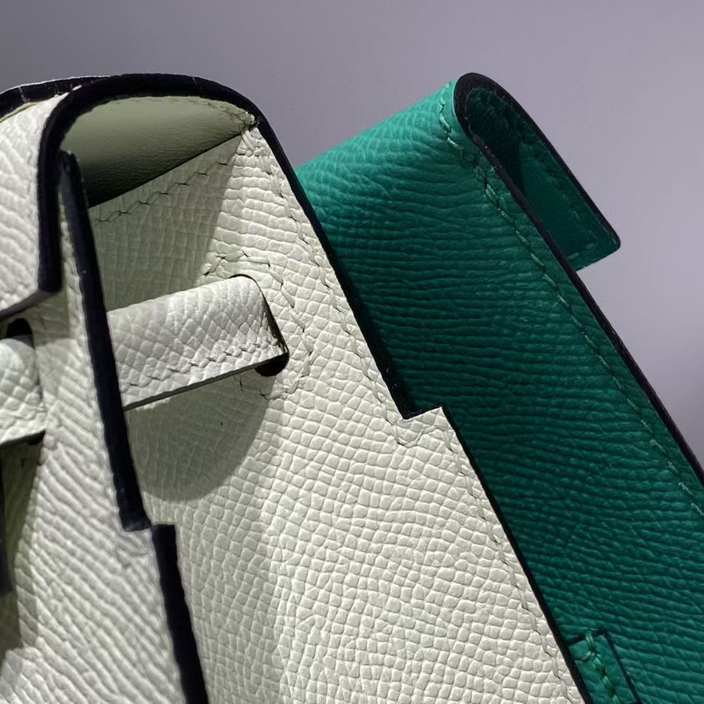 Poupée HM Kelly Picto 18 cm en cuir Gulliver menthe