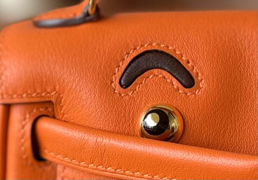 POUPÉE HM KELLY 16CM CUIR GULLIVER ORANGE