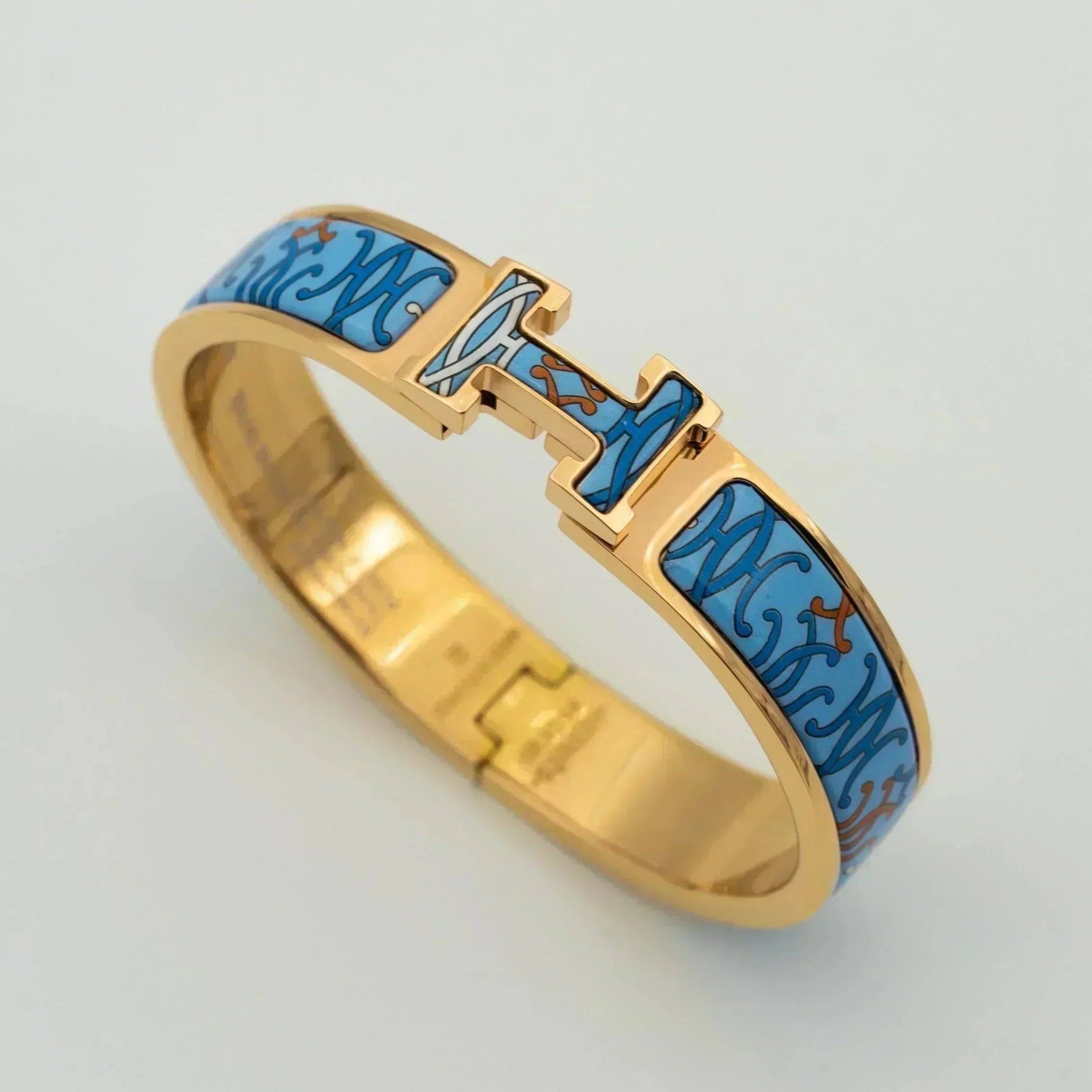 BRACELET H BLEU MULTICOLORE
