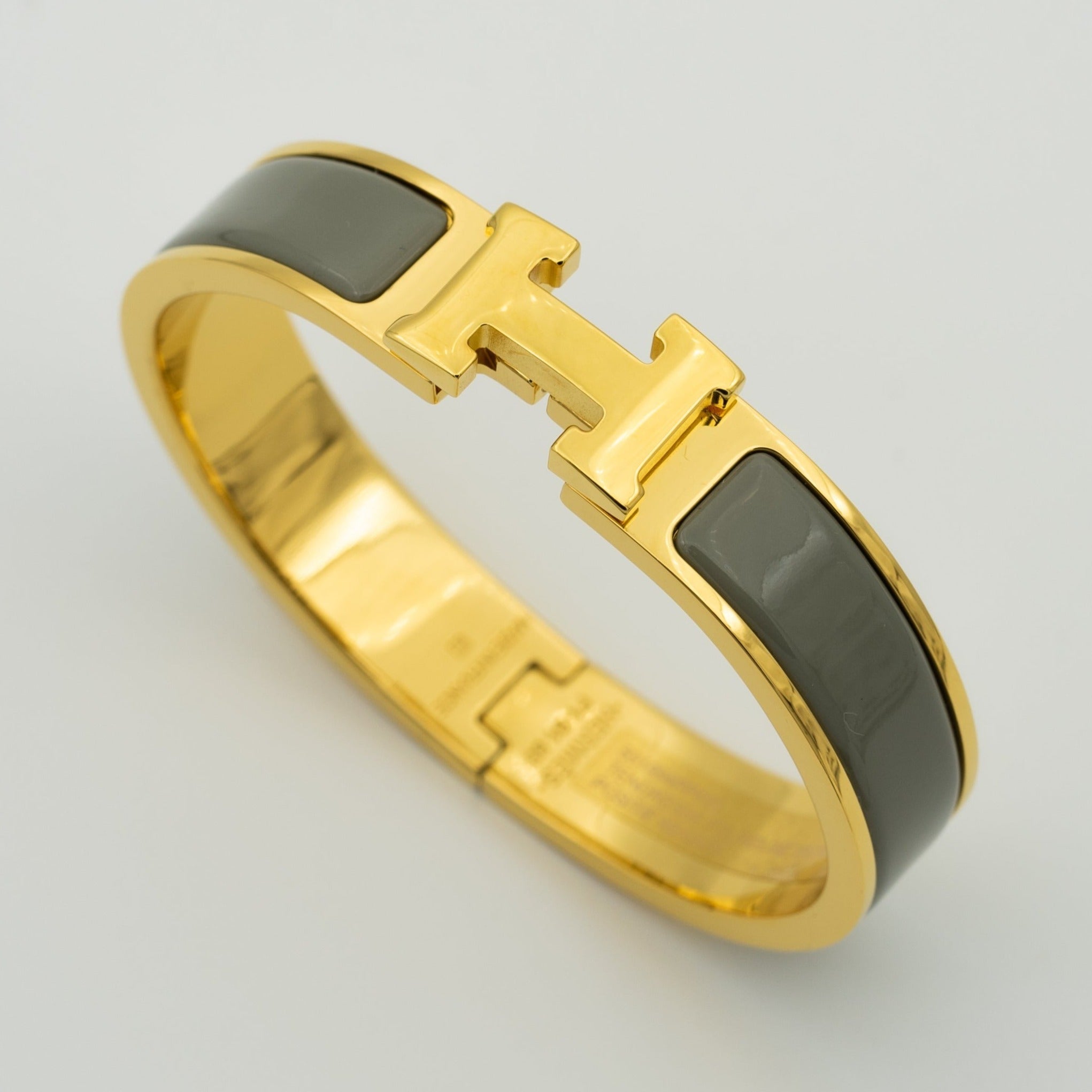 BRACELET H BLEU VERT 12MM