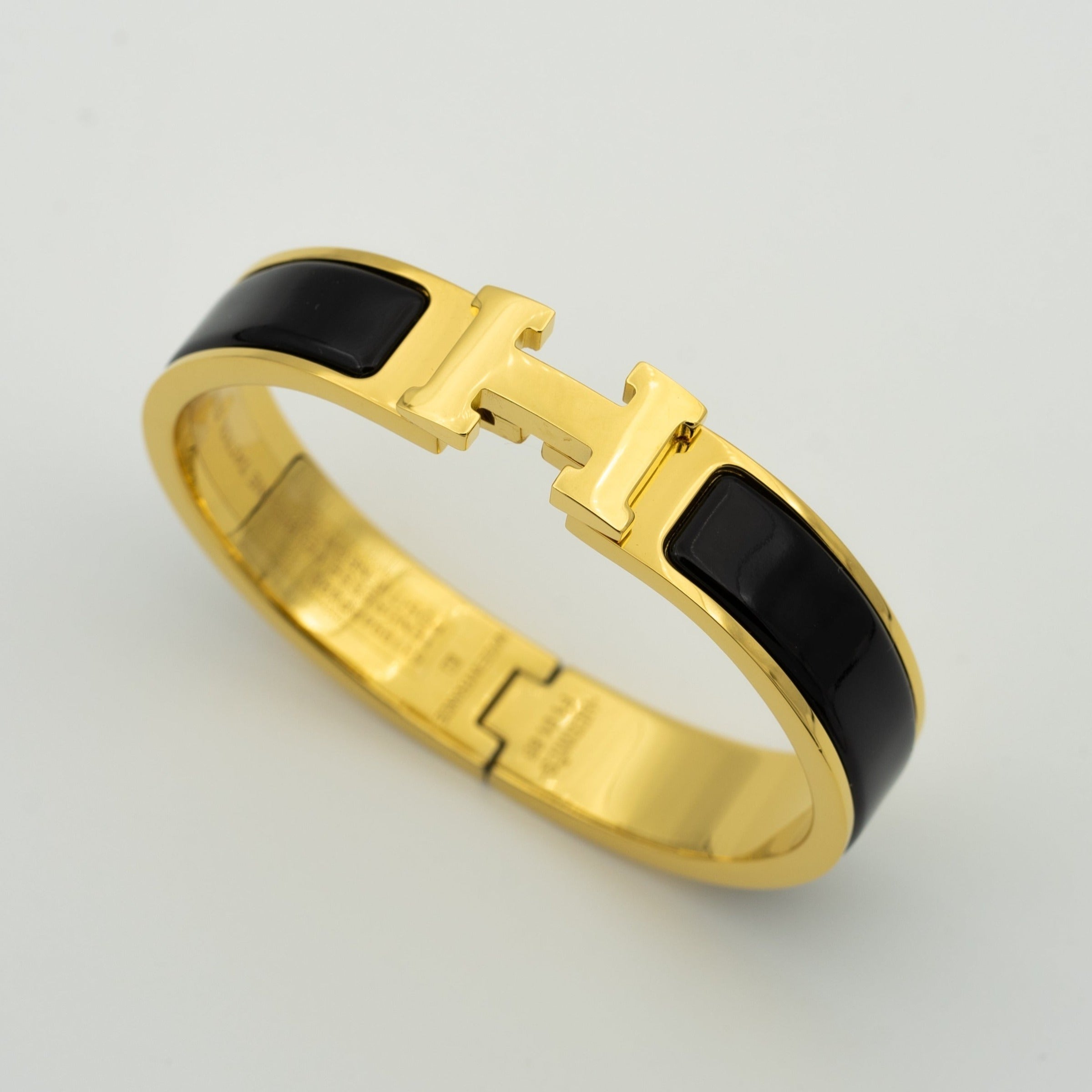 BRACELET H NOIR 