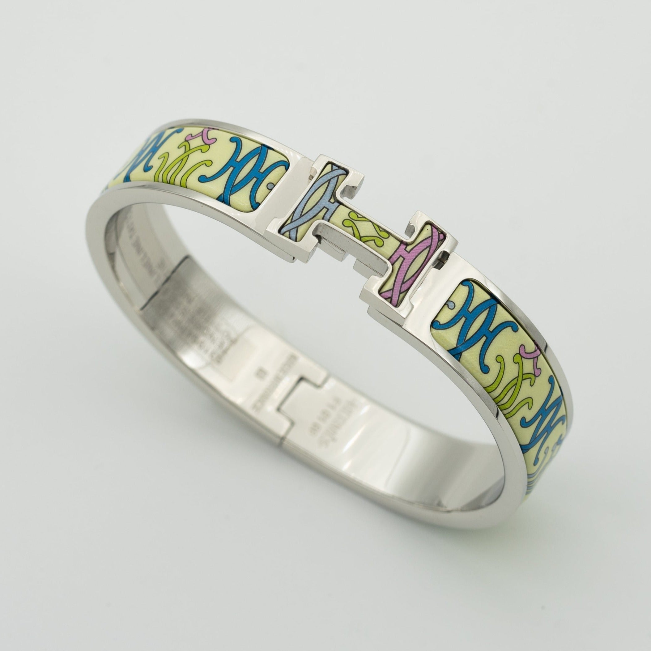 BRACELET H BEIGE MULTICOLORE