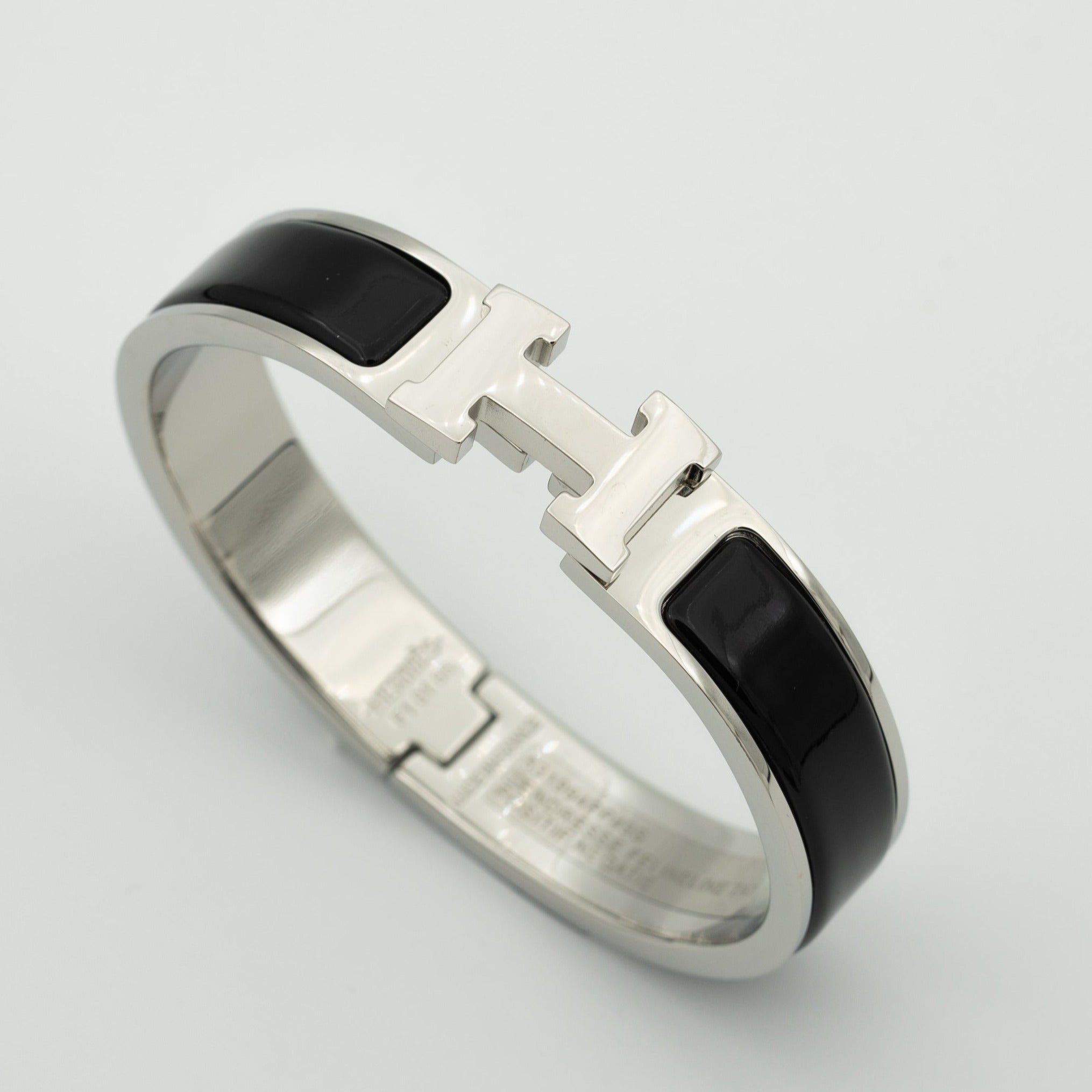 BRACELET H NOIR 