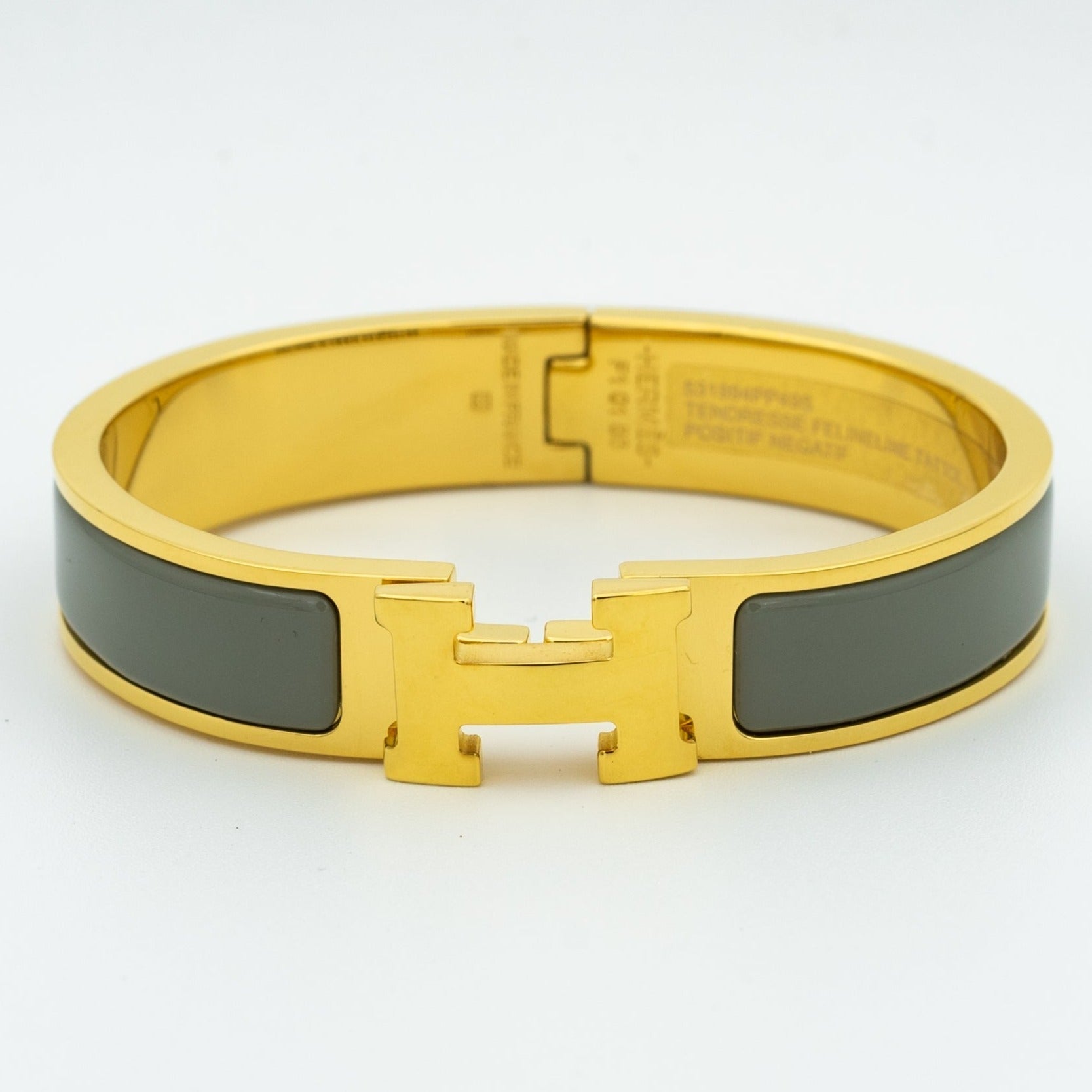 BRACELET H BLEU VERT 12MM