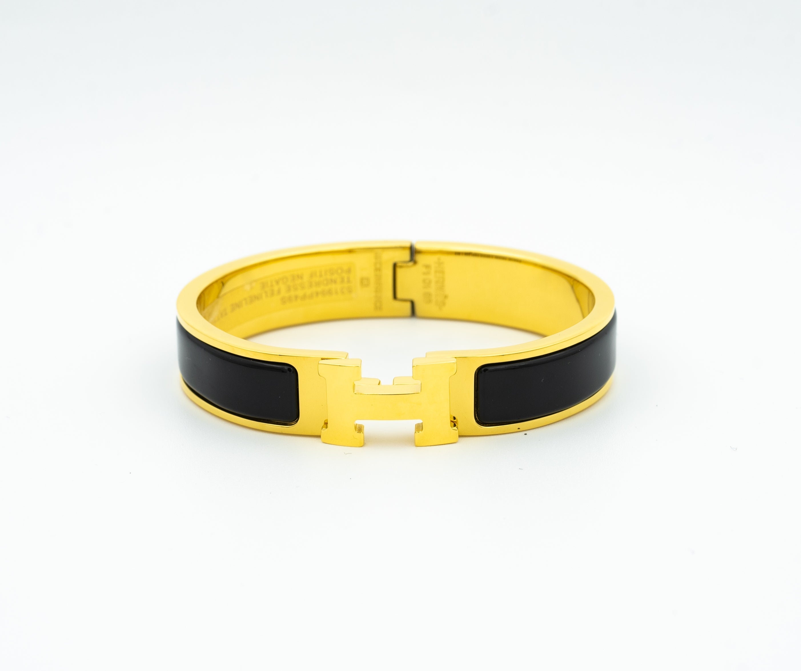 BRACELET H NOIR 