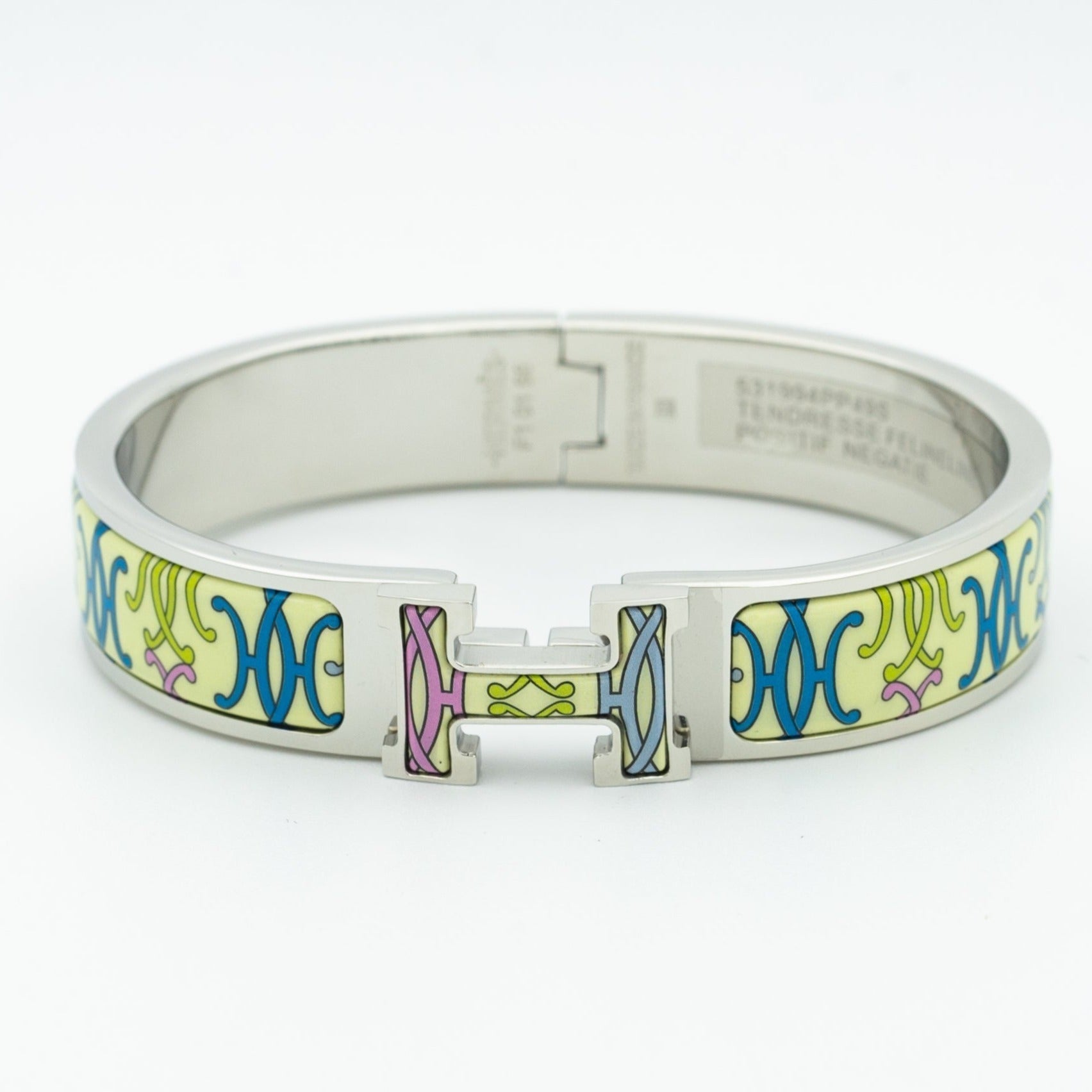 BRACELET H BEIGE MULTICOLORE