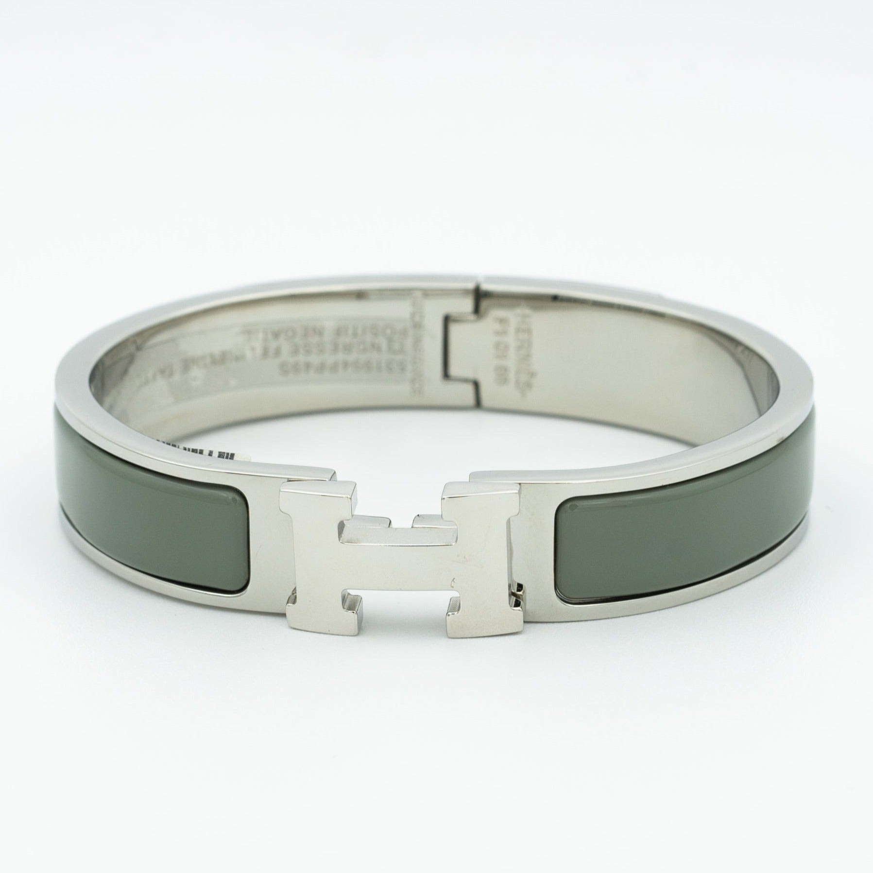 BRACELET H BLEU VERT 12MM