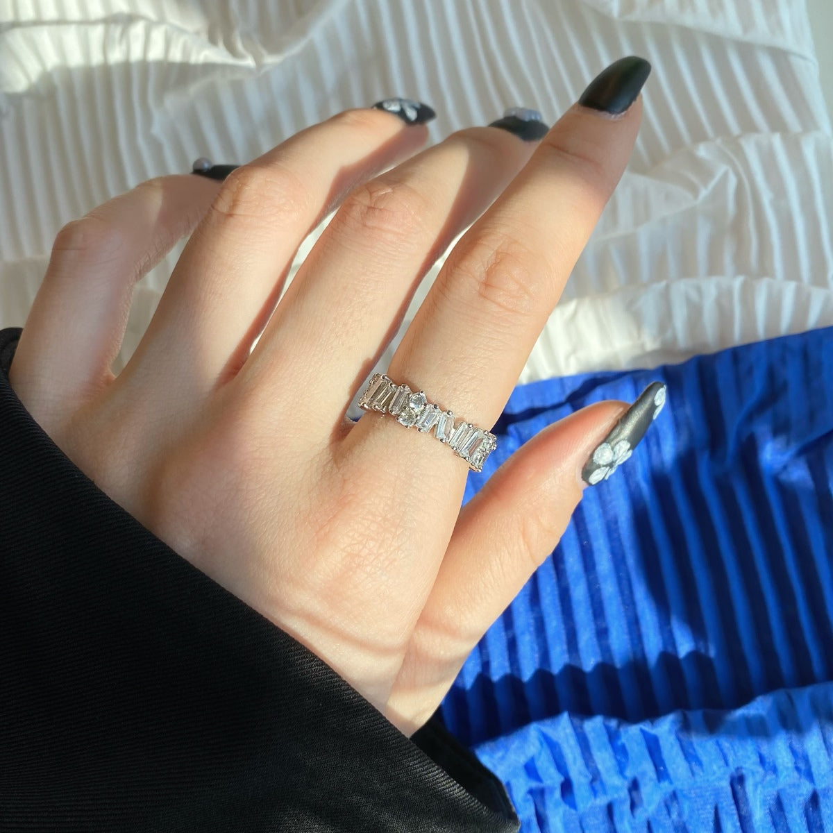 [HOT] Bague de tennis délicate à formes multiples