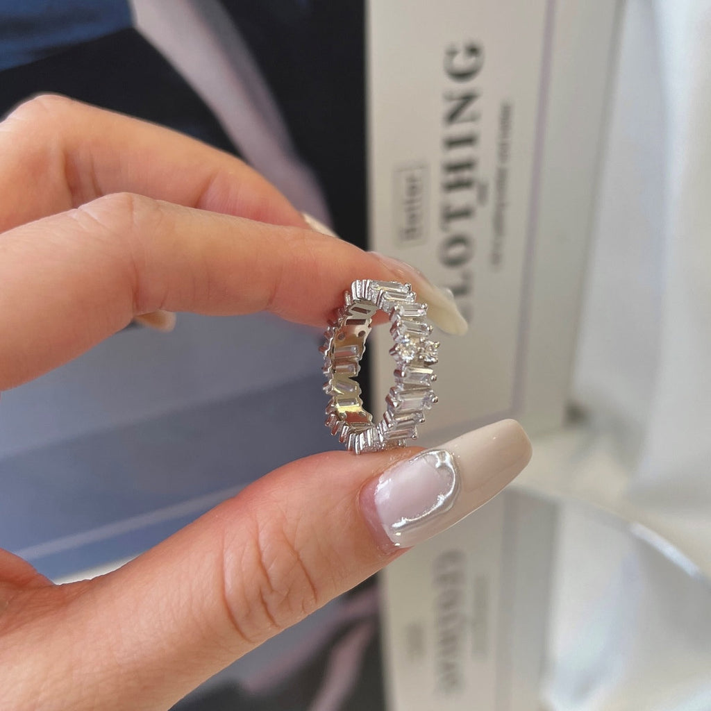 [HOT] Bague de tennis délicate à formes multiples