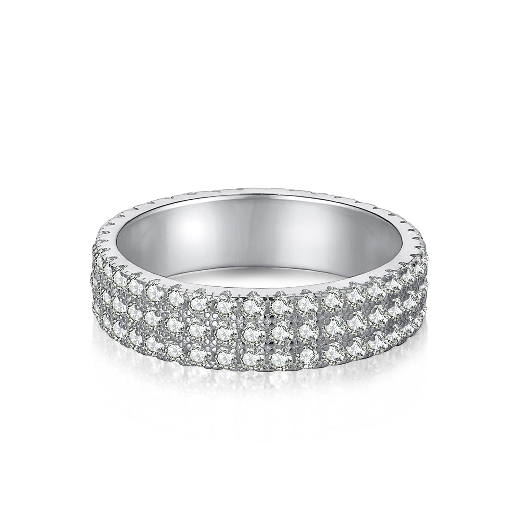 [HOT] Bague de tennis ronde délicate