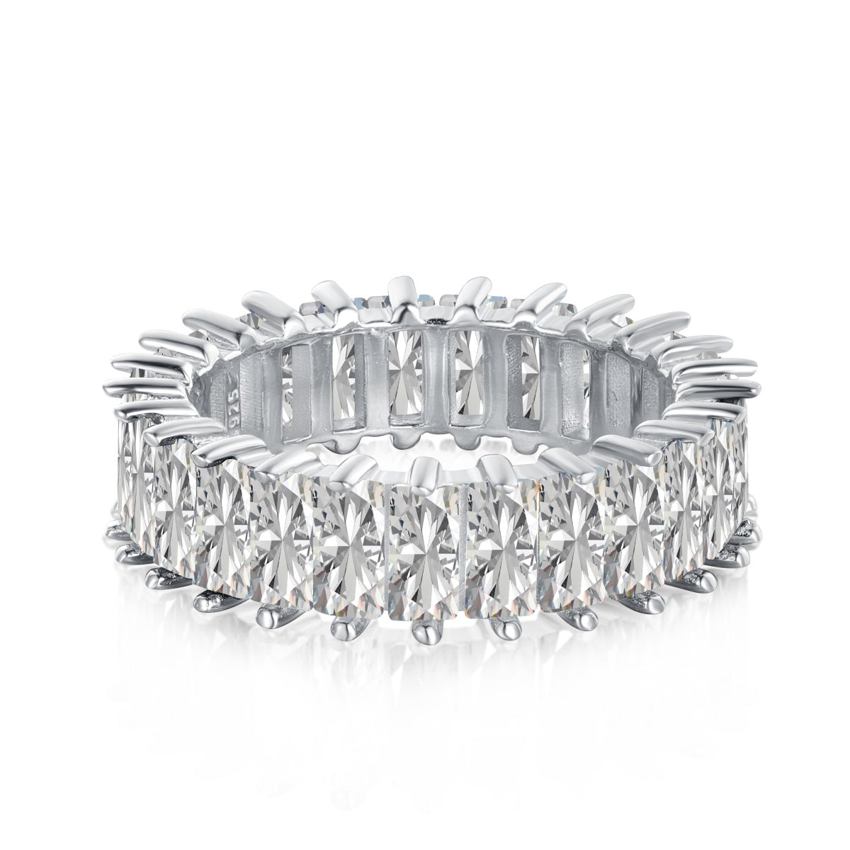 [HOT] Bague unique et colorée à taille radiante